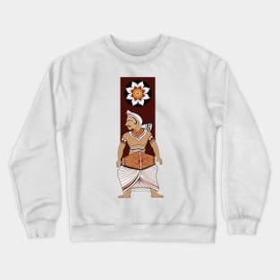 Asian Traditional Dancer Art Crewneck Sweatshirt